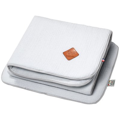 Ensemble couverture et coussin pour berceau ou couffin JEANNE SEVIRA KIDS