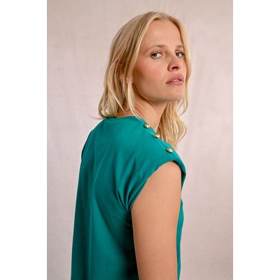 T-shirt à larges épaulettes MOLLY BRACKEN