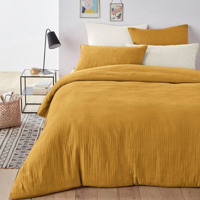 Housse de couette unie en gaze de coton, Kumla LA REDOUTE INTERIEURS