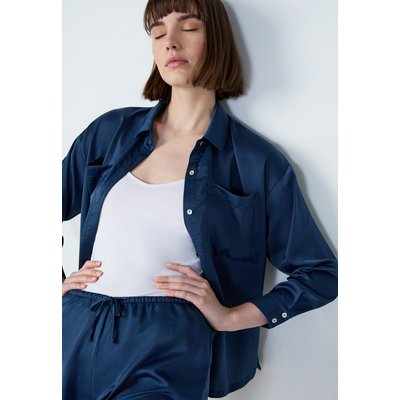 Chemise de pyjama manches longues satinée SLEEPY ETAM