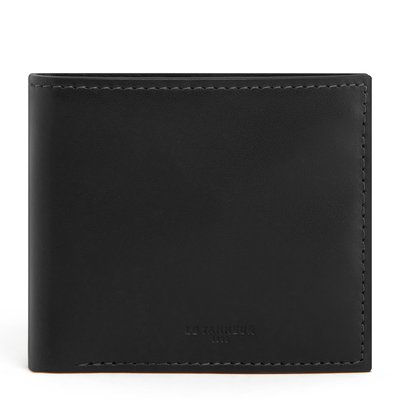 Porte cartes horizontal moyen modèle Léon en cuir lisse LE TANNEUR