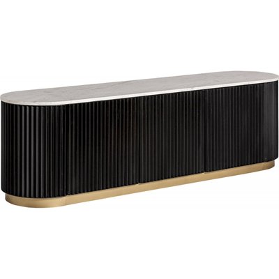 Meuble TV en marbre, collection Vacio RECOLLECTION