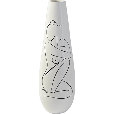 Vase en résine motif abstrait Moderno RECOLLECTION