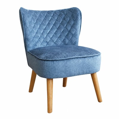 Fauteuil de salon tissu chenille IENA PIER IMPORT