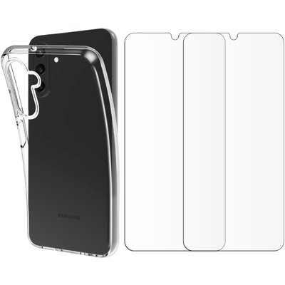 Pack Samsung A26 coque + verre trempé ESSENTIEL B