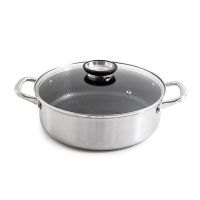 Sautoir 28cm triplex avec couvercle - "black cube" GAM HOTEL