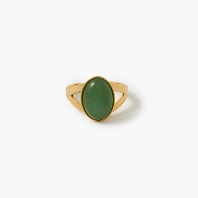 Bague ajustable,Bague avec pierre Acier BALABOOSTE