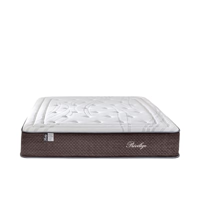 Matelas Ressorts Privilège 200x200 cm Accueil Mousse hypersoft BELLECOUR