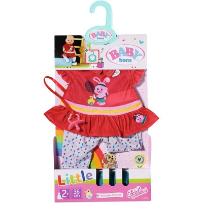 BABY born Little tenue de sport rouge pour poupée de 36cm ZAPF CREATION