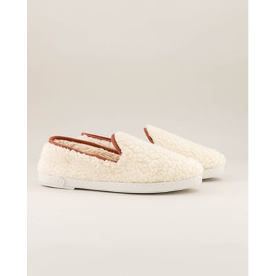Chaussons en bouclette de laine ANGARDE