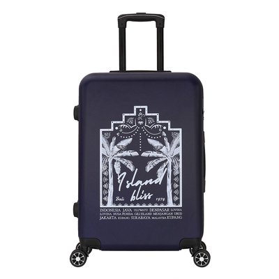 Valise Cabine 4 roues 55cm ABS - TROPICAL DREAM - DEELUXE DEELUXE