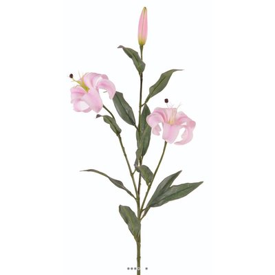 Lys tigré artificiel touché réel H83cm 2 f ARTIFICIELLES