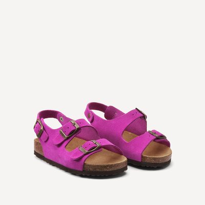 Sandales en cuir LA REDOUTE COLLECTIONS