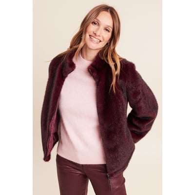 Manteau col montant doublé BREAL