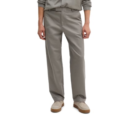 Chino modèle Bent relaxed en satin stretch de coton bio MARC O'POLO