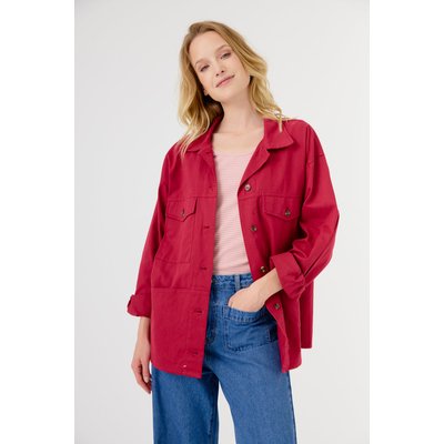 Veste utilitaire à poches plaquées et coupe droite FANELY ARTLOVE