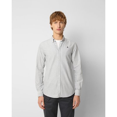 Chemise oxford skull contrastant SCALPERS