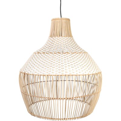 Suspension rotin naturel et  style bohème élégant RECOLLECTION
