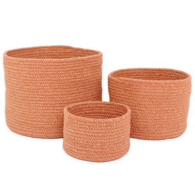 Lot de 3 paniers de rangement Ilse NATTIOT