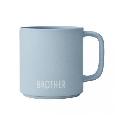 Mug avec Poignée en Porcelaine Brother DESIGN LETTERS