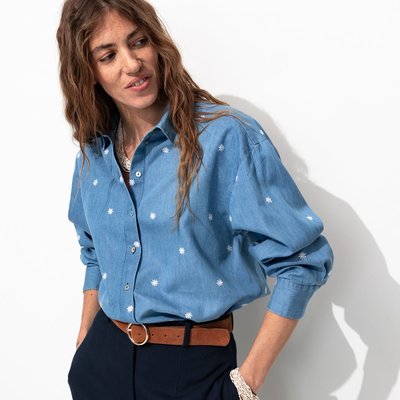 Chemise brodée oversize PROMOD