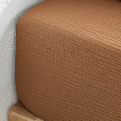 Effen hoeslaken in tetra, omslag 30cm, Kumla LA REDOUTE INTERIEURS