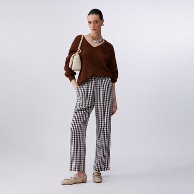 Pantalon en lin mélangé LIU JO