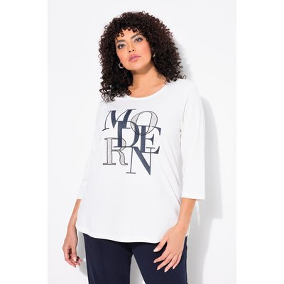 T-shirt col rond et manches 3/4 ULLA POPKEN