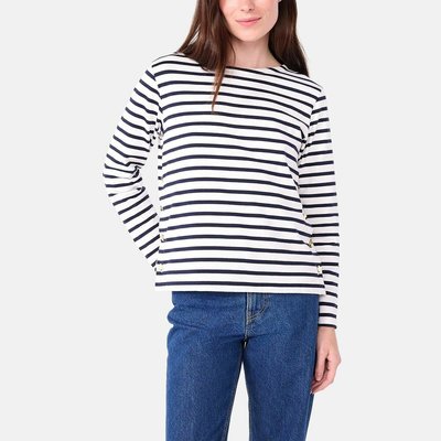 Women's Cotton Striped Top PETIT BATEAU