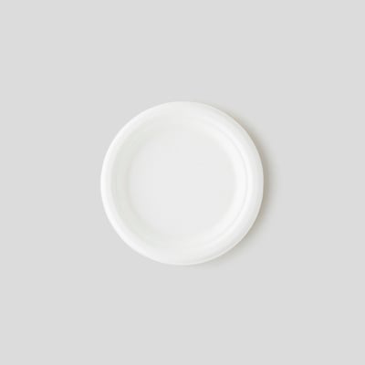 20 assiettes en fibre de canne à sucre, 18cm MONOPRIX