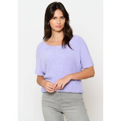 Pull poilu rose La Redoute