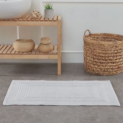 Tapis en coton antidérapant 1350 g/m² PUNTO PLAIN SENSEI MAISON