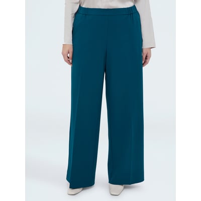 Pantalon Wide Leg en tissu stretch FIORELLA RUBINO