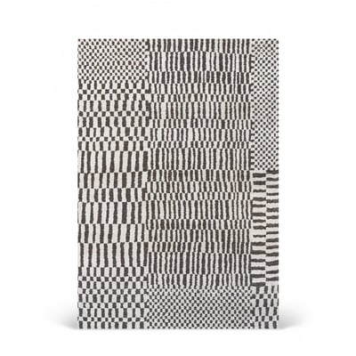 Tapis tissé plat moderne STRUCTURES NOVATREND