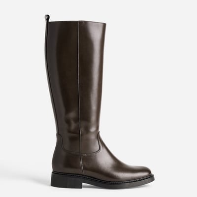 Botte Plate en cuir CANELLE ERAM