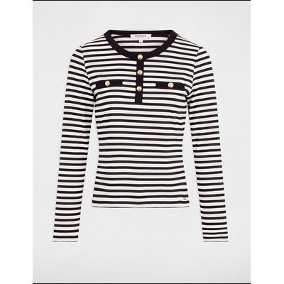 T-shirt manches longues rayé MORGAN
