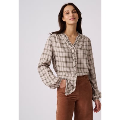 Blouse à carreaux DAMART