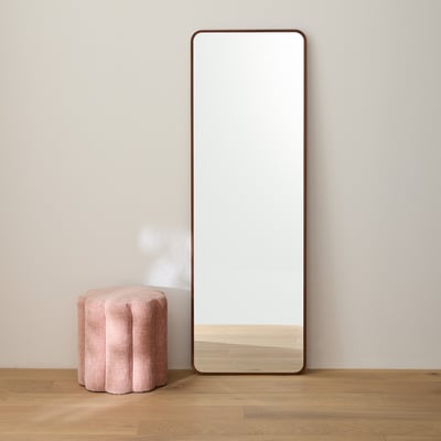 Miroir rectangulaire, en plaqué noyer, 50 x 150 cm, IODUS LA REDOUTE INTERIEURS