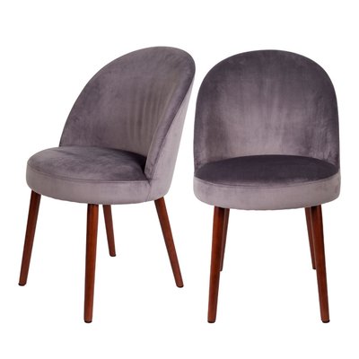 Lot de 2 chaises en velours - Barbara DUTCHBONE