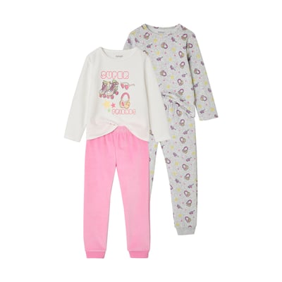 Lot de 2 pyjamas longs VERTBAUDET