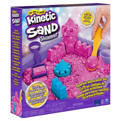 Kinetic Sand Boîte Set Shimmer Rose 454g SPIN MASTER