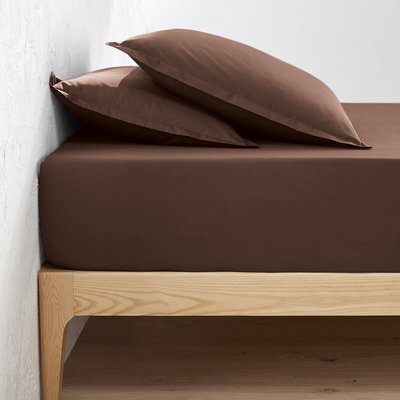 Drap housse en percale coton bonnet 30 cm Scenario LA REDOUTE INTERIEURS