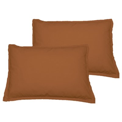 Lot de 2 taies d'oreiller en coton STUDIO SENSEI MAISON