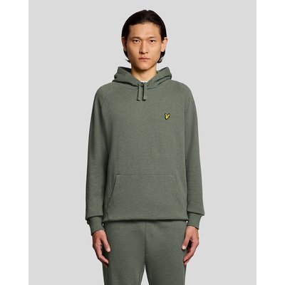 Sweat à capuche en coton chiné raglan LYLE & SCOTT