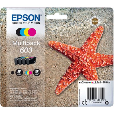 Cartouche d'encre 603 Etoile de Mer (CMJ N) EPSON