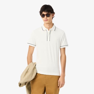 Polo Paris regular fit en Piqué stretch LACOSTE