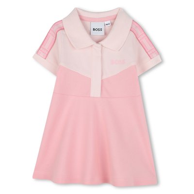 Robe polo avec découpes BOSS KIDSWEAR