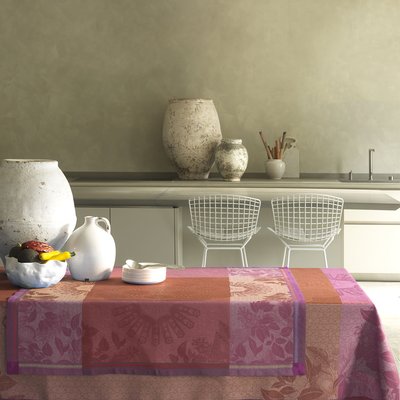 Nappe en Lin, JARDIN D'ORIENT LE JACQUARD FRANCAIS
