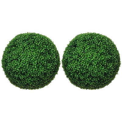 Topiaires artificielles PE Vert HOMCOM