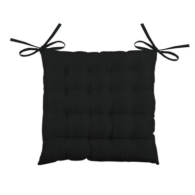 Galette de chaise unie en 16 points LOVELY CASA